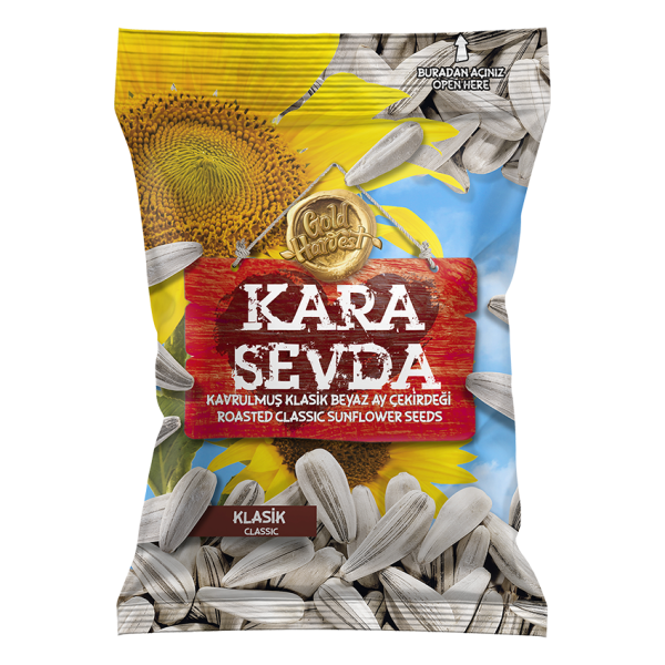Kara Sevda Klasik Beyaz Ayçekirdeği 85 gr