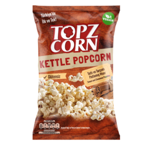 TopzCorn Kettle Popcorn Tatlı ve Tarçınlı 160gr